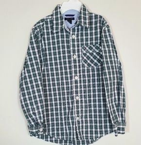 Tommy Hilfiger plaid boy shirt